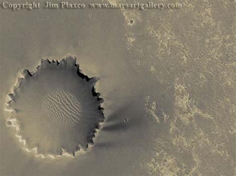 Mars Art Gallery Victoria Crater Image