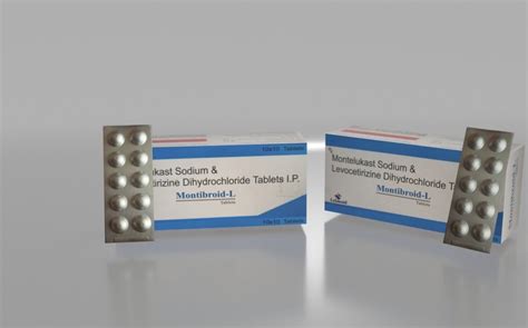 Levocetirizine+Montelukast 5mg/10mg Tablet, For Clinic at Rs 130/box in ...