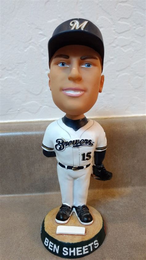 Milwaukee Brewers Been Sheets bobblehead | Bobble head, Hats, Milwaukee ...