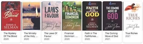 One Man Apostle Joshua Selman Released 100 Books In One Year!!! See The ...