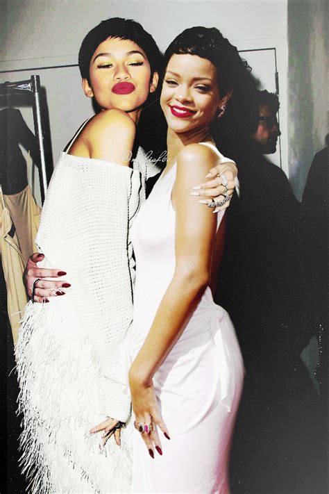 Rihanna and Zendaya Manip by RihannaFenty on DeviantArt