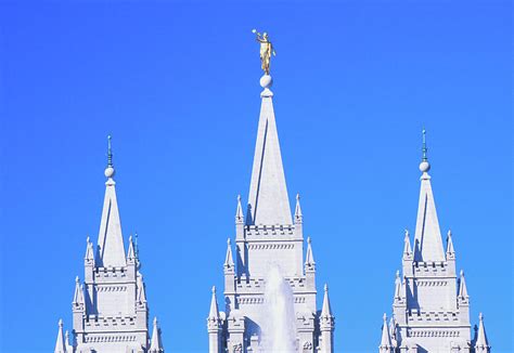 Mormon Temple In Salt Lake City Utah Photograph by Panoramic Images ...