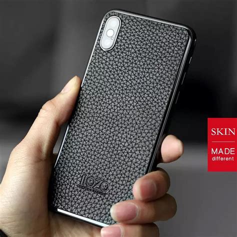 Price 8$ Luxury Leather Back Body Sticker Skin For iphone X Protector ...