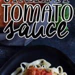 Easy Creamy Tomato Sauce Recipe