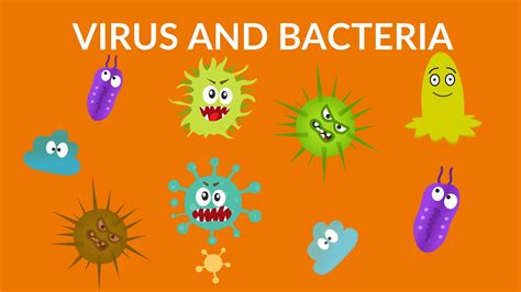 Virus and Bacteria || video for kids - YouTube