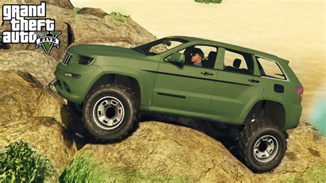 GTA 5 - EPIC Jeep Grand Cherokee Mod! 4x4 Off-Roading & Mudding Mod Showcase! (GTA V PC Mods ...