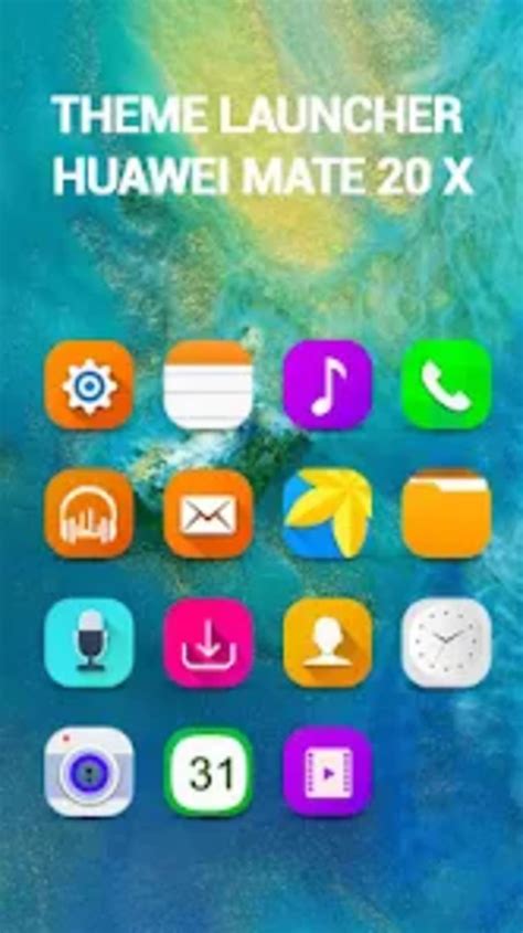 Launcher For HUAWEI MATE 20 X لنظام Android - تنزيل