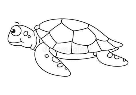 Turtle Clipart Black And White Simple - img-Abcde