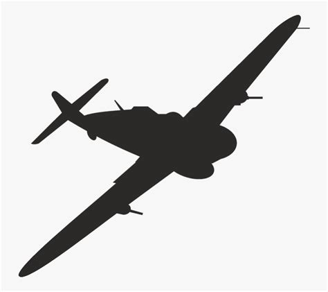 Wwii Plane Silhouette