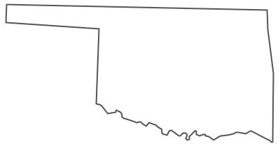 Geo Map - USA - Oklahoma