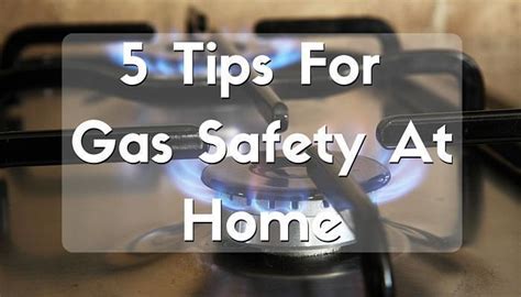 5 Gas Safety Tips For The Home • A Moment With Franca