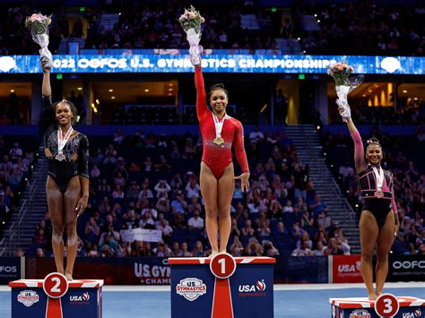 3 Black Gymnasts Just Topped the Podium at US Championships for First the Time Ever | SELF