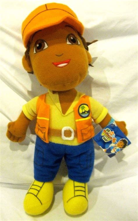 Large Go Diego Go 12" Plush Orange Outfit Doll Soft Stuffed Toy Figure-New!! | eBay