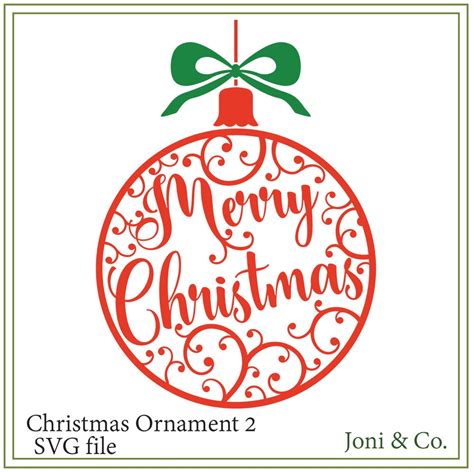 210 Christmas Ornaments Svg SVG PNG EPS DXF File - Free SVG Files For ...