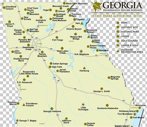 Amicalola Falls State Park Map - Maps For You