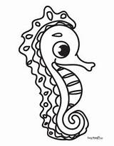 Printable Seahorse Coloring Pages – 30 Sheets  Easy Peasy And Fun sketch template