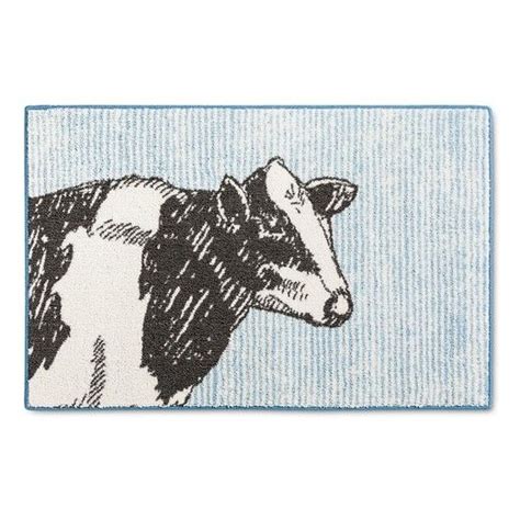 Cow Kitchen Rug Blue - Threshold : Target | Cow kitchen, Kitchen rug, Rugs