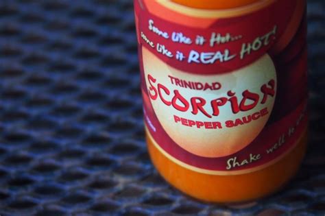 Trinidad Scorpion Pepper Sauce A Scary Hot Taste of the Caribbean