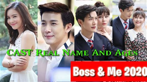 Boss & Me 2020 Cast Real Name & Ages,Thai New Drama Of Push Puttichai Kasetsin & Aom Sushar ...