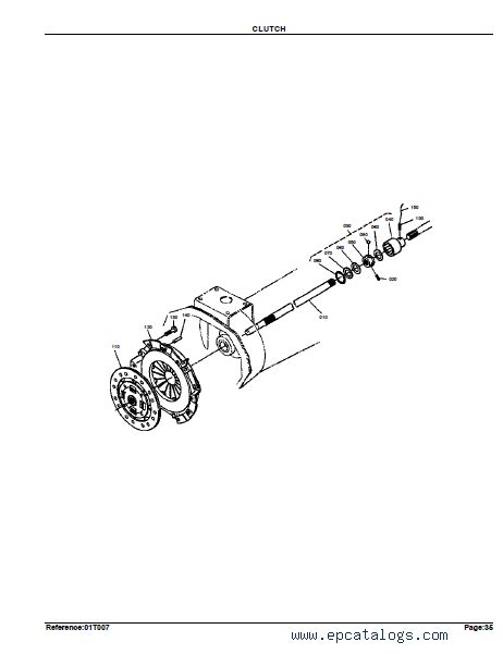 Kubota B6200D Tractor Parts Manual