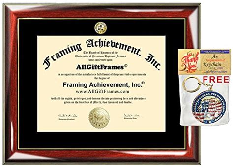 Buy AllGiftFrames College Diploma Frame with Choice of University Major ...