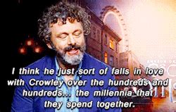 “So this [Good Omens] was what brought us together... - Tumbex