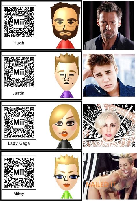 .: My Mii Celebs :. by JStar19000 on DeviantArt