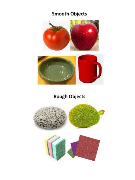 Smooth and Rough Objects | PDF