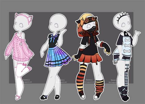 Pin by Kitty-chan on Referencias para dibujo | Drawing anime clothes, Drawing clothes, Character ...