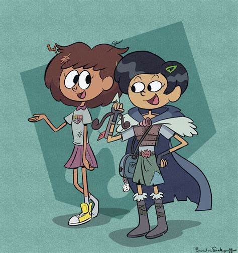 Amphibia: Anne and Marcy by imrachets on Newgrounds