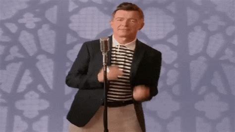 jimmyfungus: Rick Astley "Never Gonna Give You Up" 2022 Version (Animated Gif and RickRoll)