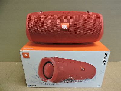 JBL XTREME2RED Xtreme 2 Portable Waterproof Wireless Bluetooth Speaker Red 50036350341 | eBay