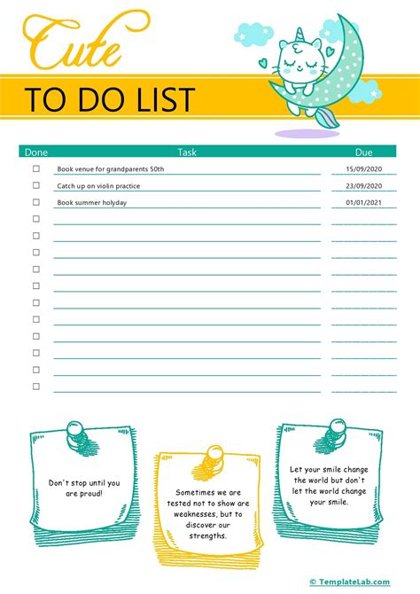 27 Printable To Do List & Checklist Templates (Excel, Word, PDF)