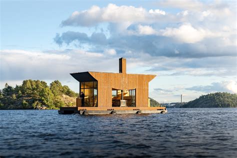 Photo 2 of 27 in This Floating Sauna in Stockholm’s Archipelago Lets You Soak Up Steam and Views ...