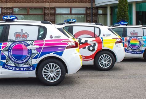 More rainbow striped cars for Lancashire Police | Blog Preston