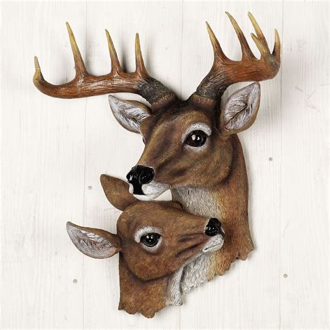 Deer Head Wall Art | Deer head wall art, Deer wall art, Deer art