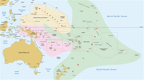 Mapa – Polinesia Francesa