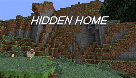 Hidden Home (Secret Escape Route) Minecraft Map