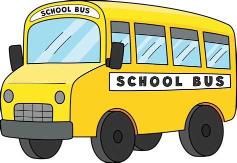 100th Day Of School Bus Cartoon Colored Clipart 15529397 Vector Art at ...