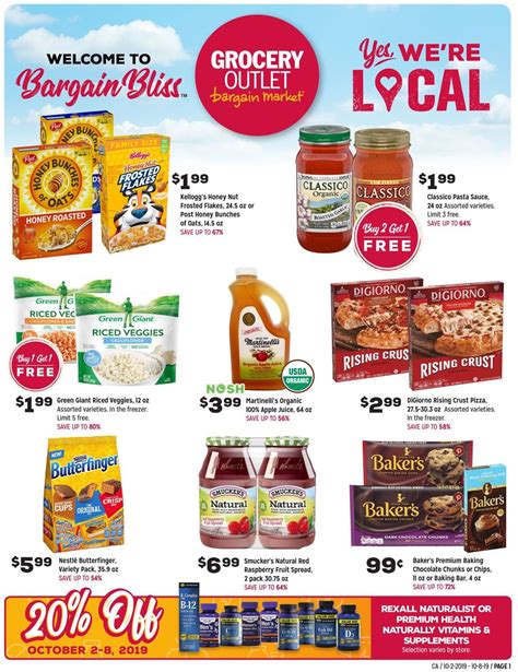 Grocery Outlet Current weekly ad 10/02 - 10/08/2019 - frequent-ads.com