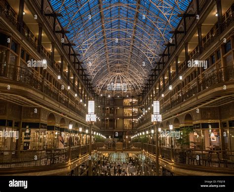 The Old Arcade in Cleveland, Ohio Stock Photo - Alamy