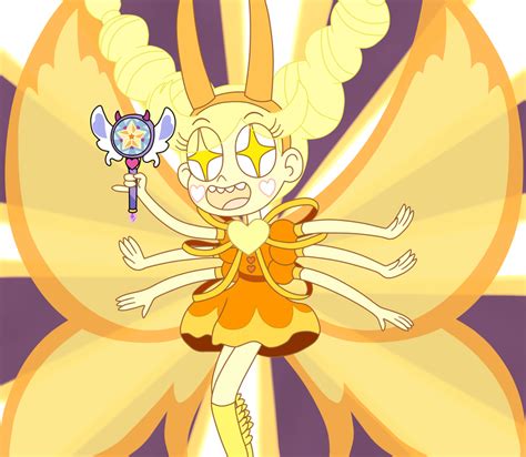 Star Butterfly turns into a golden mewberty by Deaf-Machbot on DeviantArt