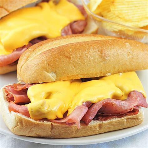 Hot Ham and Cheese Sandwiches • Now Cook This!