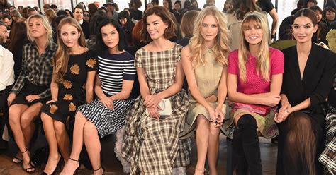 Celebrities Front Row at New York Fashion Week 2015 | POPSUGAR Beauty ...