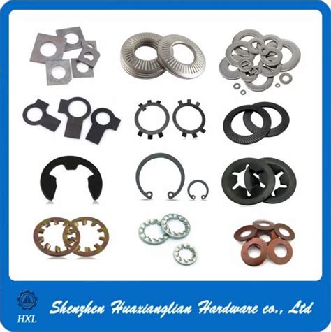 Supply Different Types Flat Spring Lock Metal Washer - China Flat ...