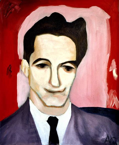 Alan Greenspan as a Young Man Painting by Jonathan Jackson | Saatchi Art