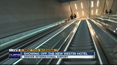 A look inside the new Westin Hotel at Denver International Airport - YouTube