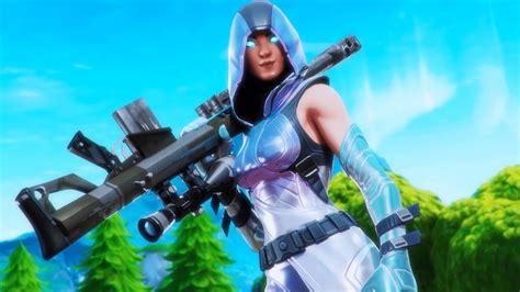 The BEST GLOW skin on Fortnite WITH a Sniper! - YouTube