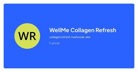 WellMe Collagen Refresh