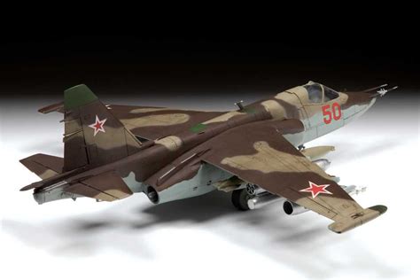 Zvezda Model Kit letadlo 4807 - Sukhoi SU-25 "Frogfoot" (1:48)